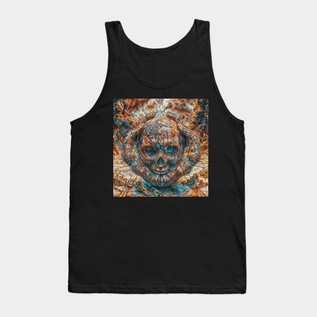 Echoes of Another Universe: Surreal Art Tank Top by Creative Art Universe